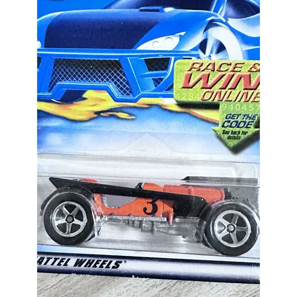 Light Orange Metallic w/ Painted Base 2002 Hot Wheels OLD #3 #134 New H78